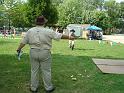Adam Cutting a target with a 22 foot Whip A